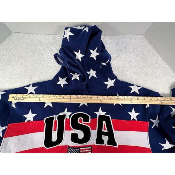 USA Washington DC Pullover sweaters unisex Hoodie Sz M Unisex, STITCHED GRAPHICS - Picture 12 of 14